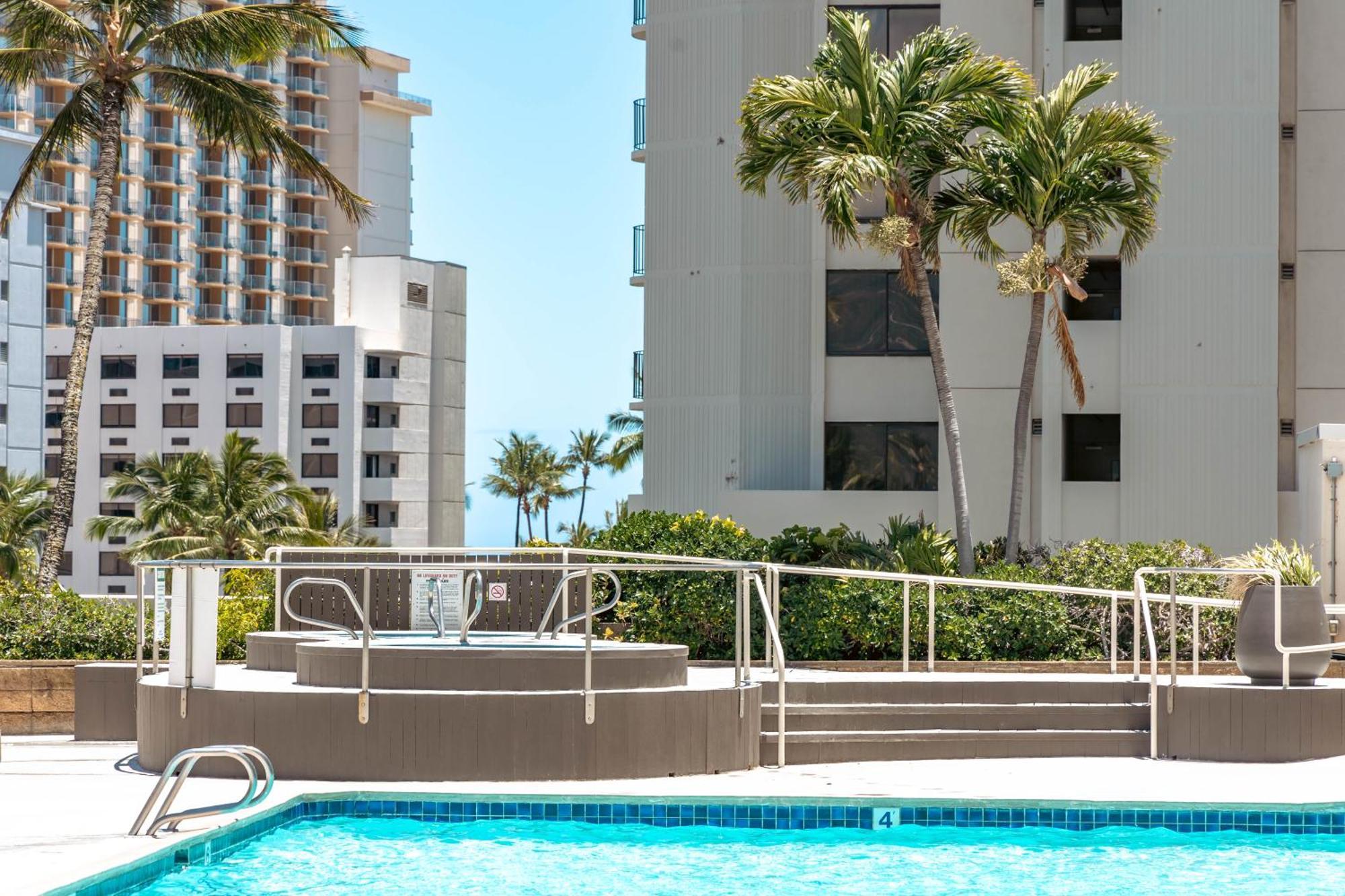 1Br With Great Ocean Views, 1 Block To Waikiki Beach 호놀룰루 외부 사진